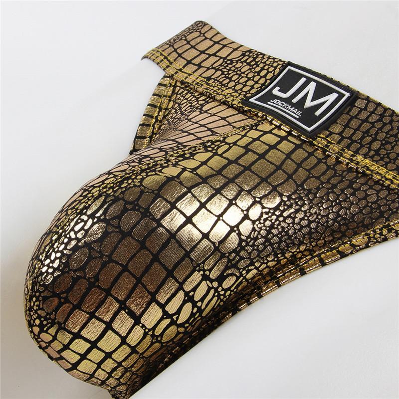 Jockmail Snakeskin Jockstrap | dmunderwear detail image 11