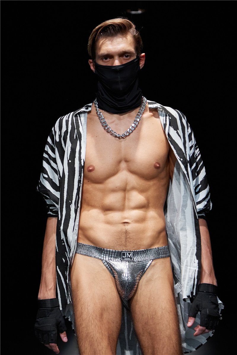 Jockmail Snakeskin Jockstrap | dmunderwear detail image 4