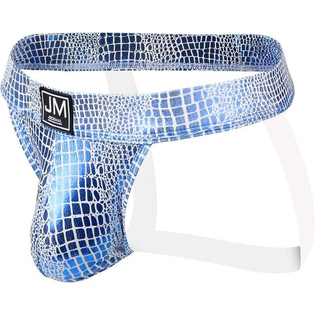 Jockmail Snakeskin Jockstrap | dmunderwear detail image 5