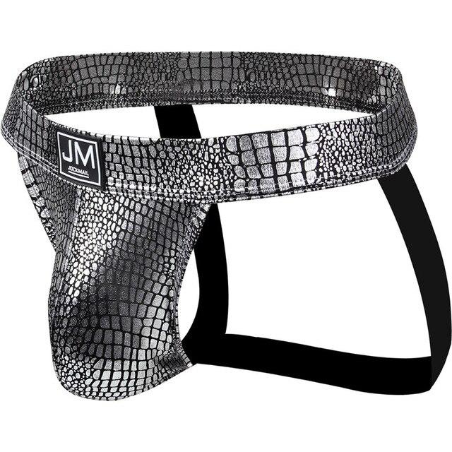 Jockmail Snakeskin Jockstrap | dmunderwear detail image 9