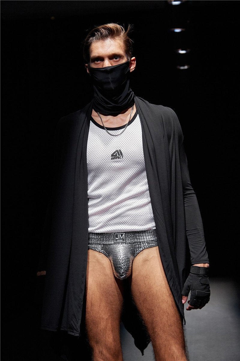Jockmail Snakeskin Thong | dmunderwear detail image 7