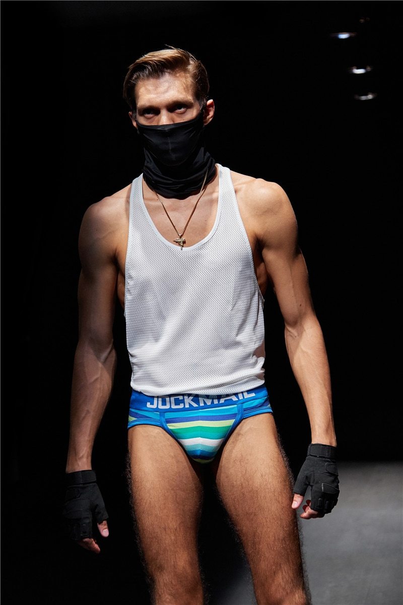Jockmail Striped Briefs | dmunderwear detail image 6
