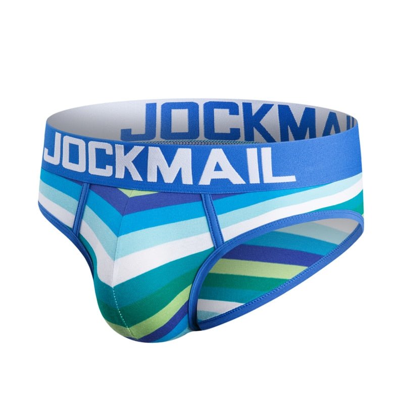 ORVLS Jockmail Striped Briefs 3-Pack | dmunderwear detail image 4