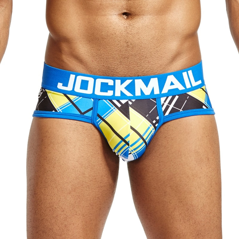 Jockmail Tartan Briefs | dmunderwear detail image 2