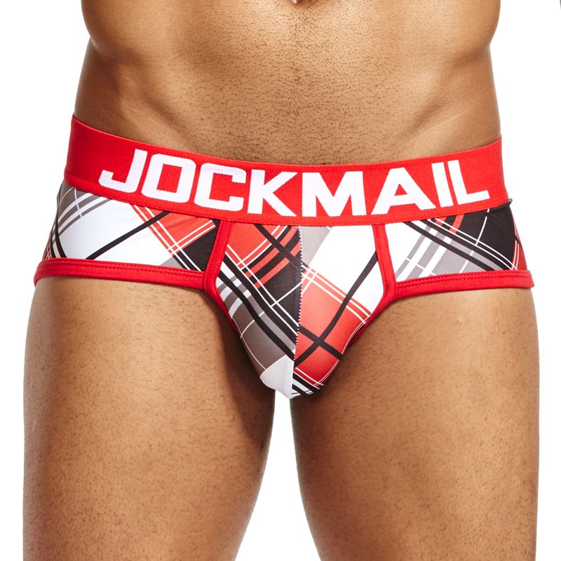 Jockmail Tartan Briefs | dmunderwear detail image 3