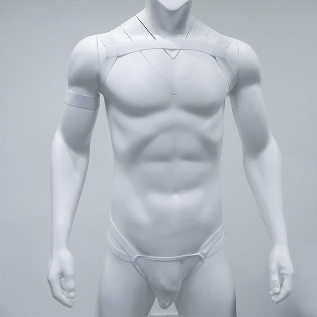 ORVLS Jockstrap + Chest Harness | dmunderwear detail image 5