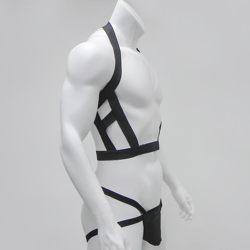 Jockstrap + Intercostal Chest Harness | dmunderwear