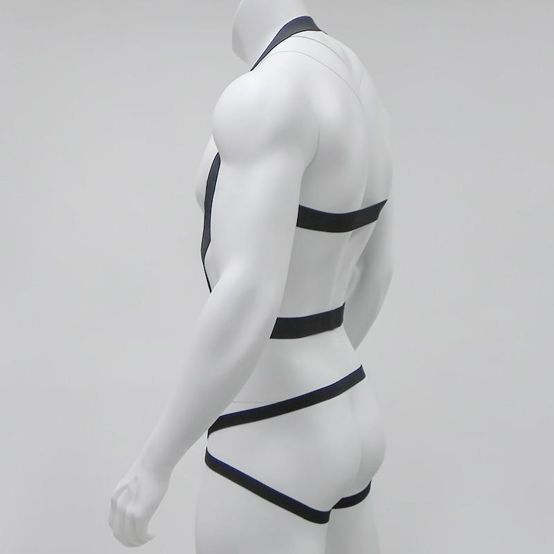 ORVLS Jockstrap + Intercostal Chest Harness | dmunderwear detail image 4