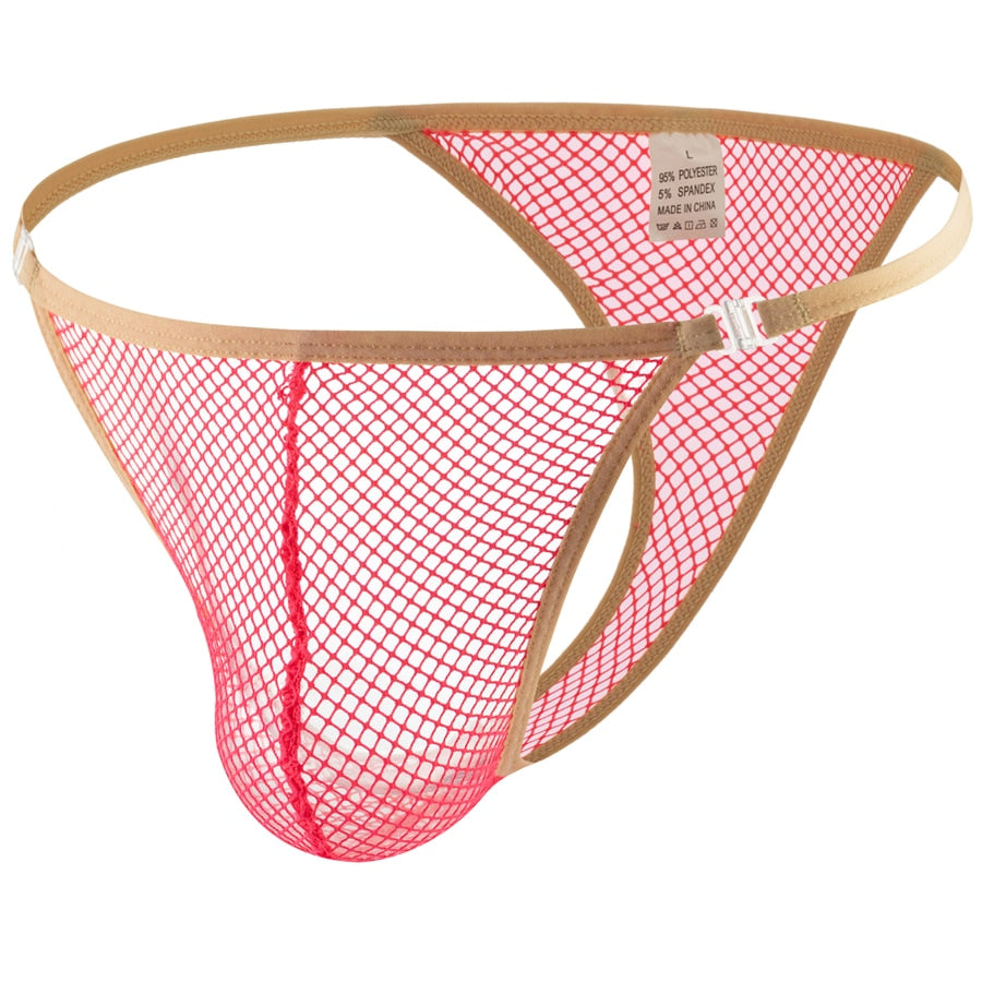 Juicy Mesh Thongkini | dmunderwear detail image 5