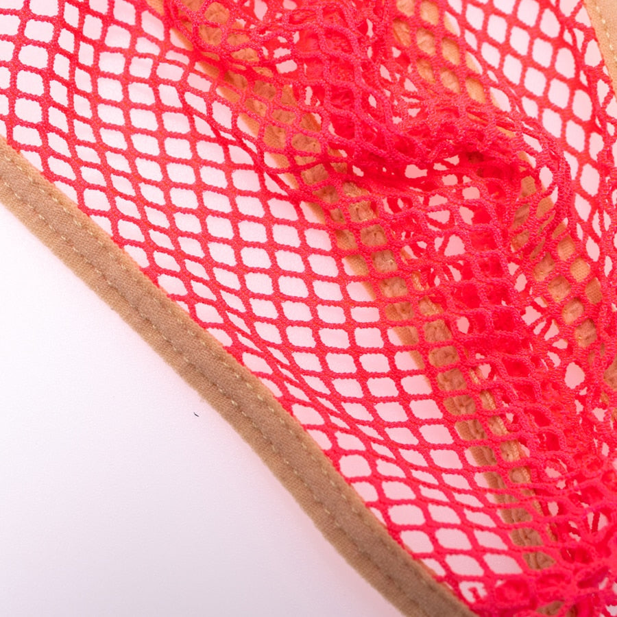 Juicy Mesh Thongkini | dmunderwear detail image 7