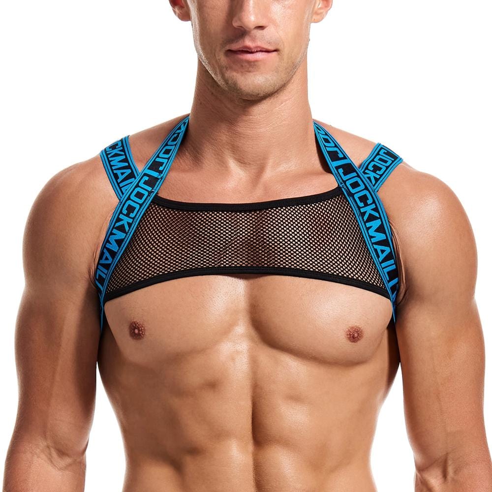 Kink Mesh Harness | dmunderwear detail image 3