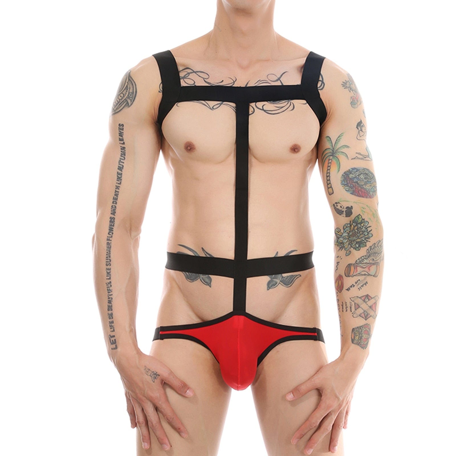 Kinky Body Harness | dmunderwear detail image 8