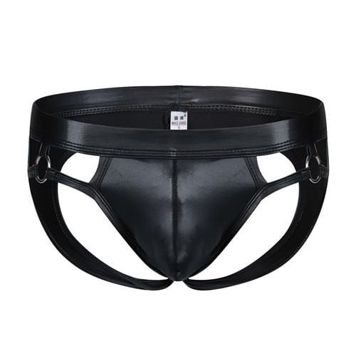 Kinky Leather Jockstrap | dmunderwear detail image 5