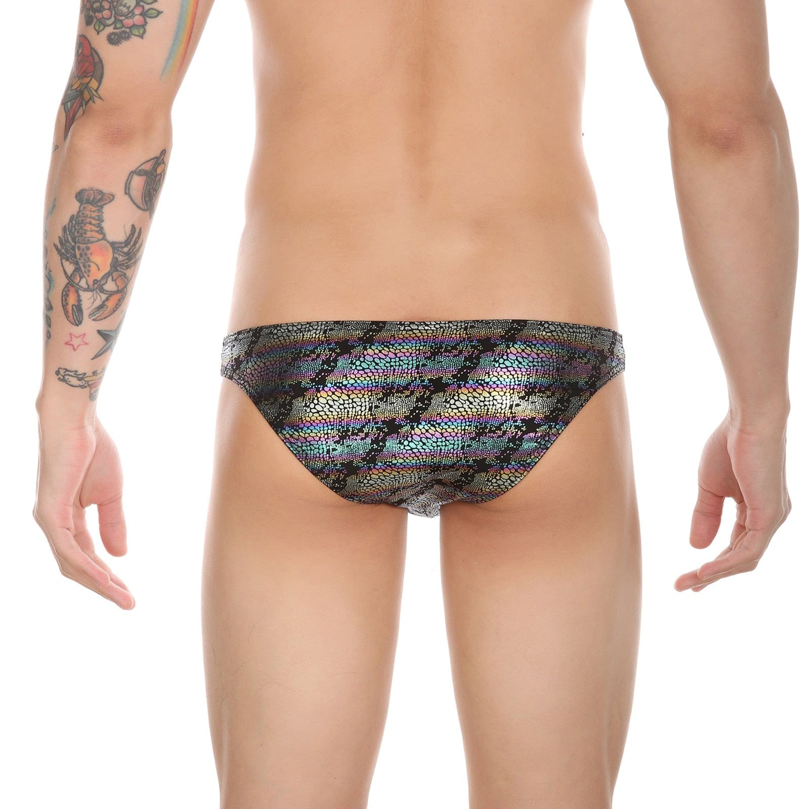 Kinky Reptile Bikini Briefs | dmunderwear detail image 8