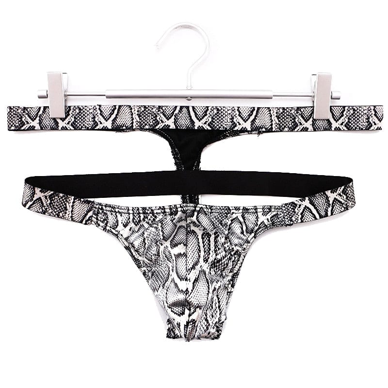 Kinky Reptile Thong | dmunderwear detail image 10