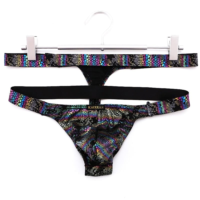 Kinky Reptile Thong | dmunderwear detail image 13