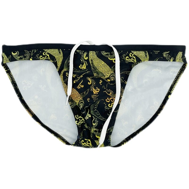 ORVLS Koi Super Skinny Swim Briefs | dmunderwear detail image 4