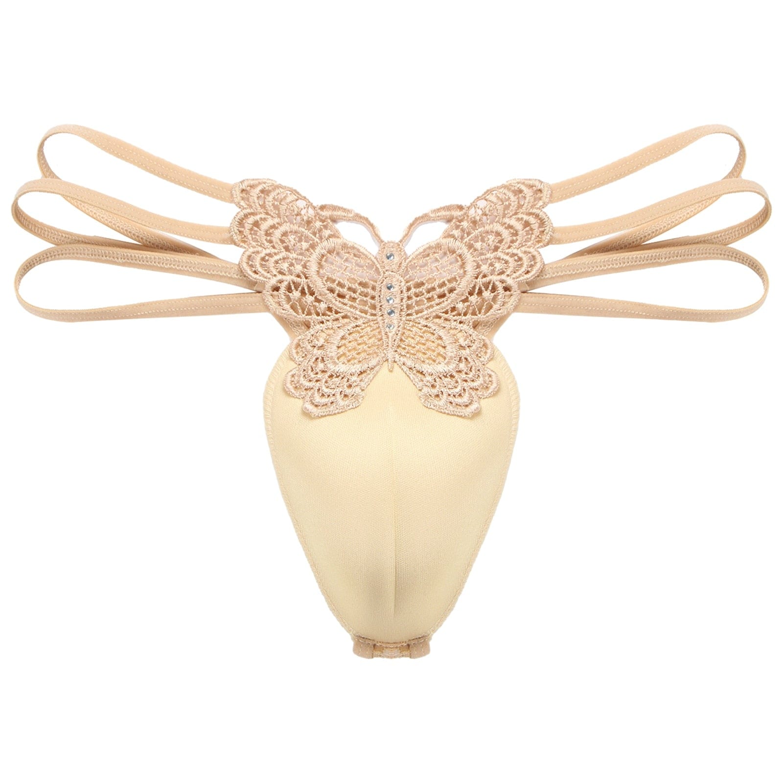 Lace Butterfly Cup Thong | dmunderwear