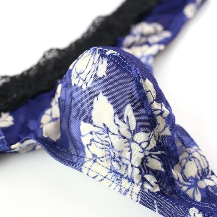 Lace Flower Thong | dmunderwear detail image 7
