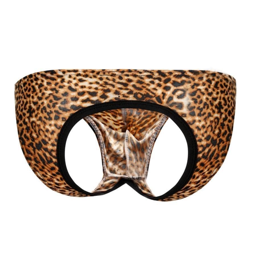 Leopard Bulge Jockstrap | dmunderwear