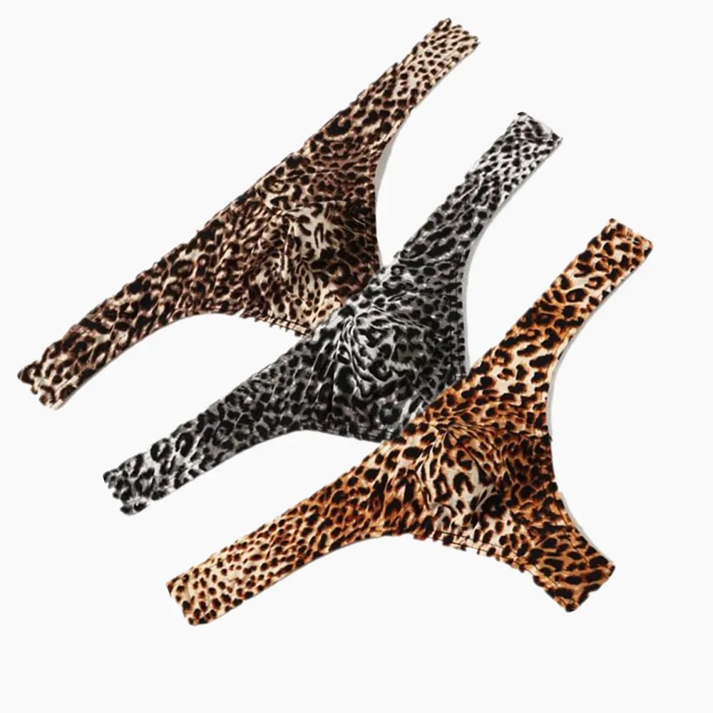 Leopard Print Thong | dmunderwear