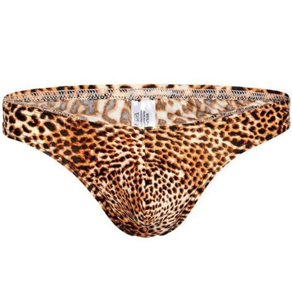 Leopard Print Thong | dmunderwear detail image 4