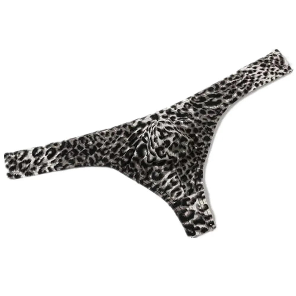 Leopard Print Thong | dmunderwear detail image 7