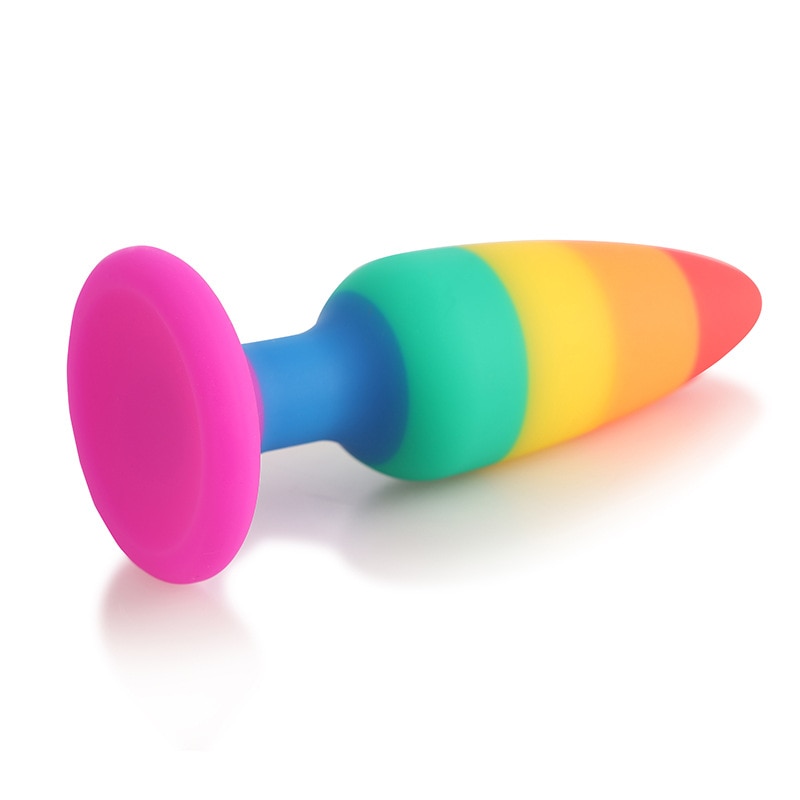 LGBT Rainbow Butt Plug | dmunderwear detail image 10