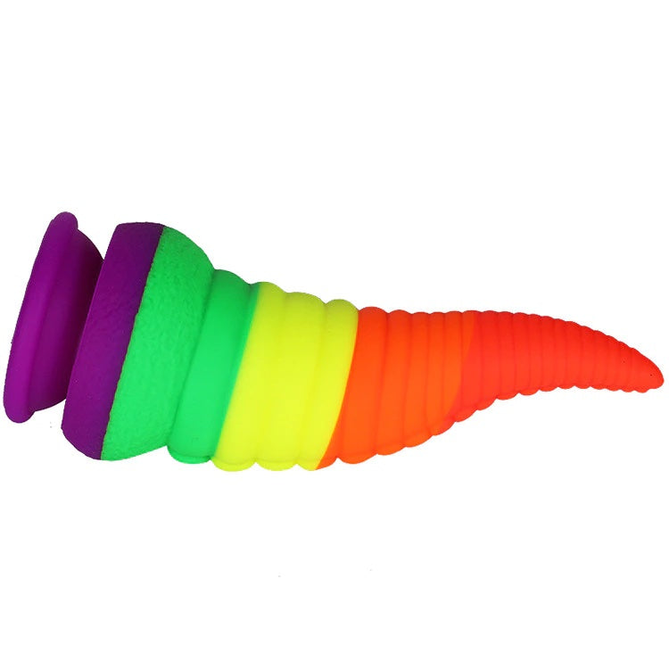 LGBT Rainbow Tentacle Dildo | dmunderwear product image 6