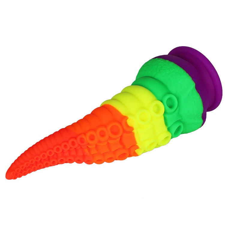 LGBT Rainbow Tentacle Dildo | dmunderwear product image 7