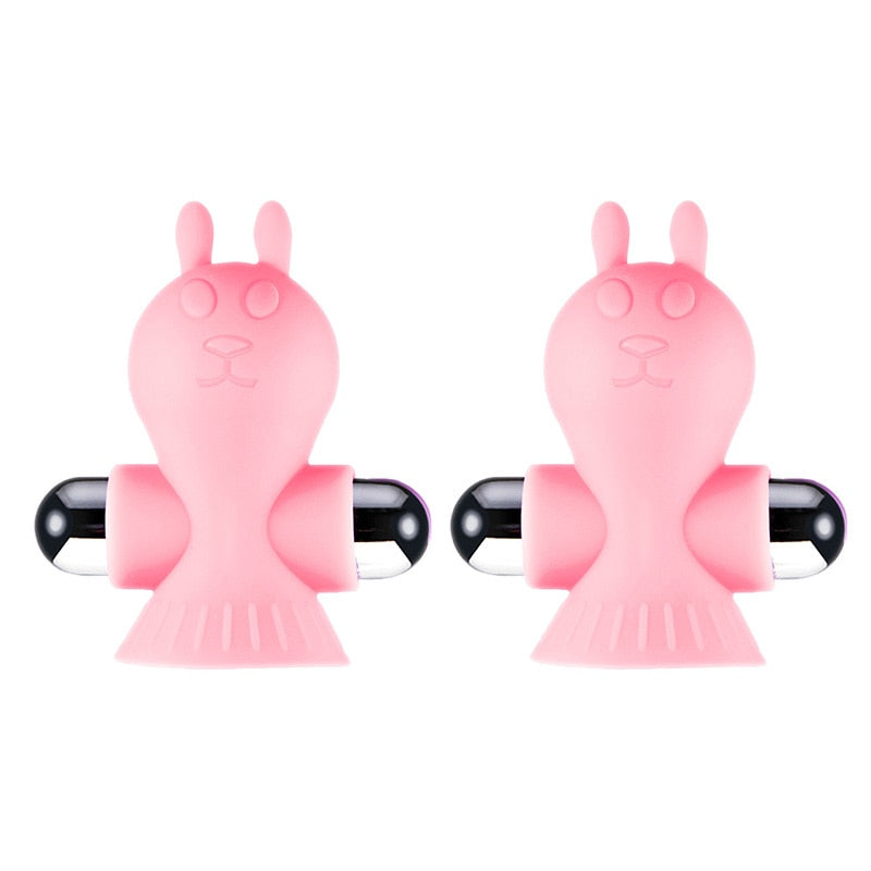 Liberating Love 10 Modes VIbrating Nipple Clamps | dmunderwear detail image 4