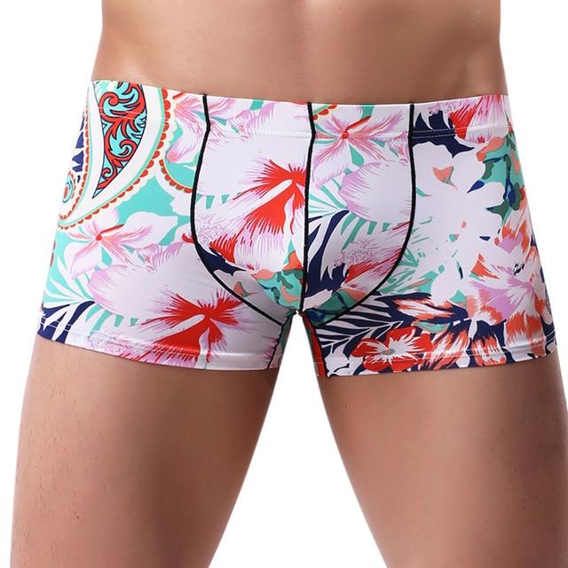 Light Floral Print Boxers | dmunderwear detail image 2