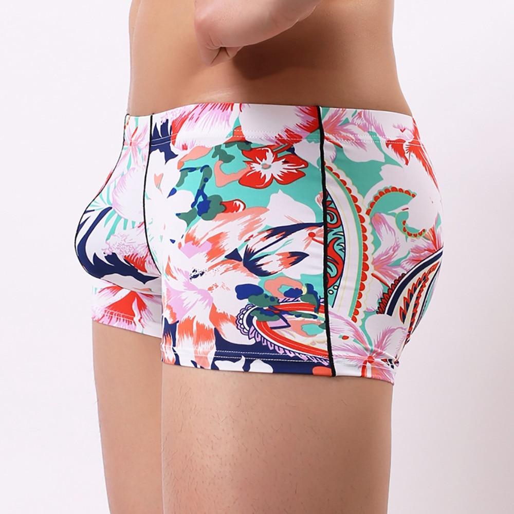 Light Floral Print Boxers | dmunderwear detail image 3