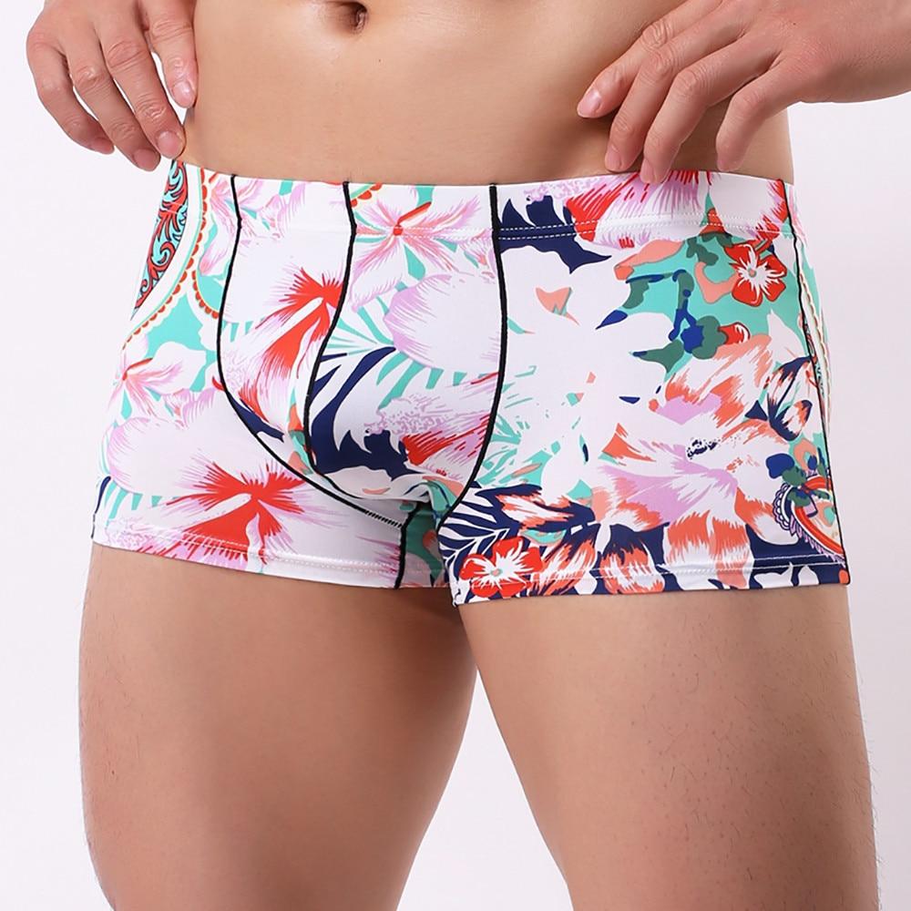 Light Floral Print Boxers | dmunderwear detail image 4