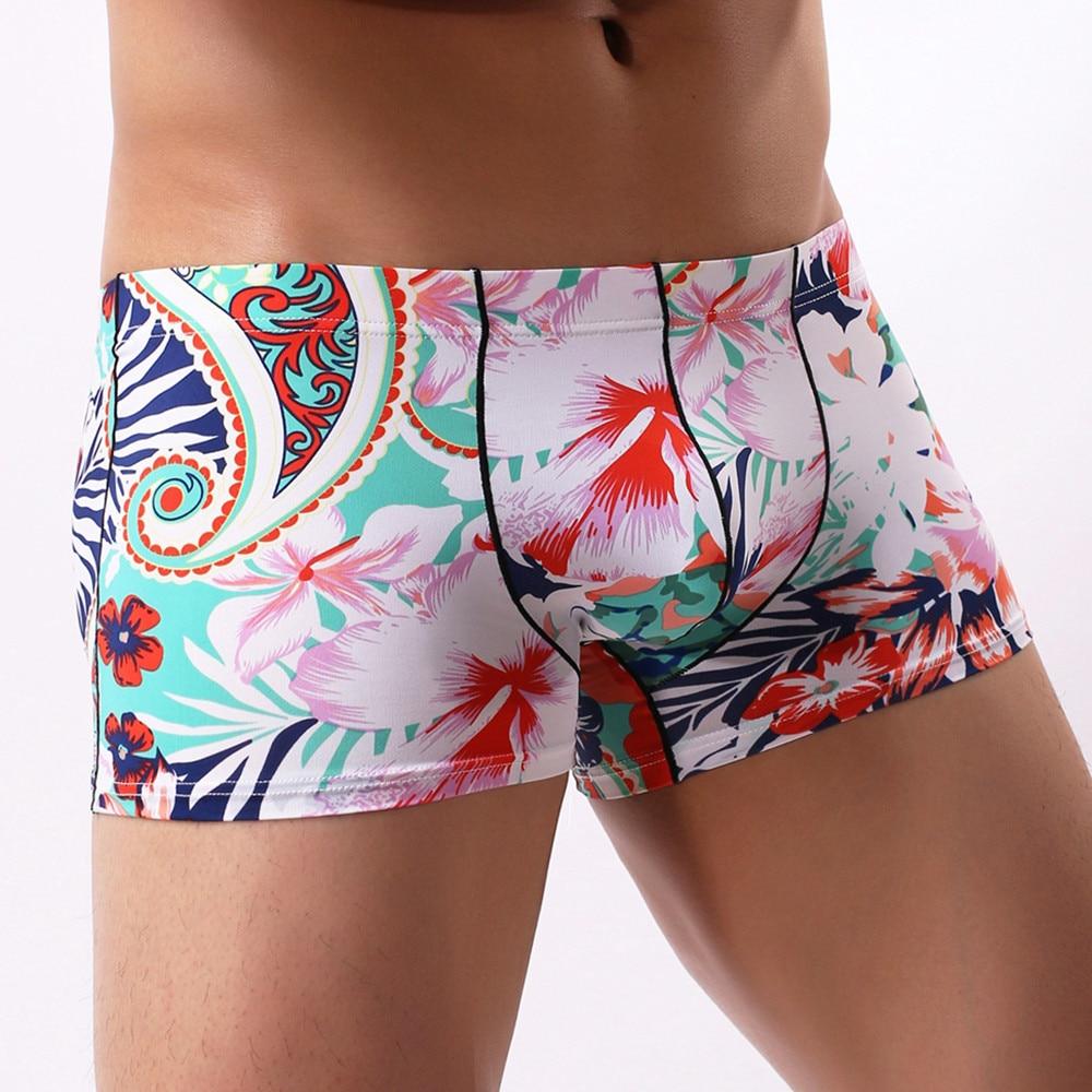Light Floral Print Boxers | dmunderwear detail image 5