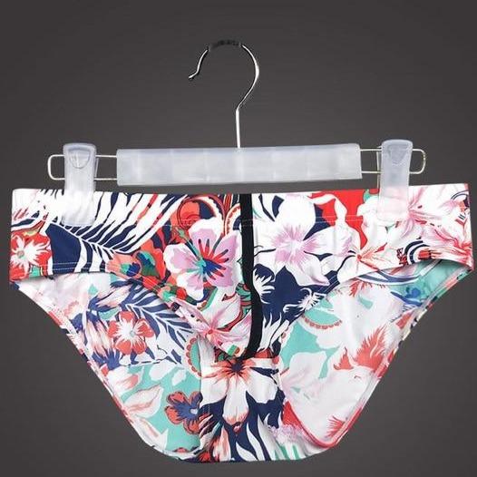 Light Floral Print Briefs | dmunderwear detail image 2
