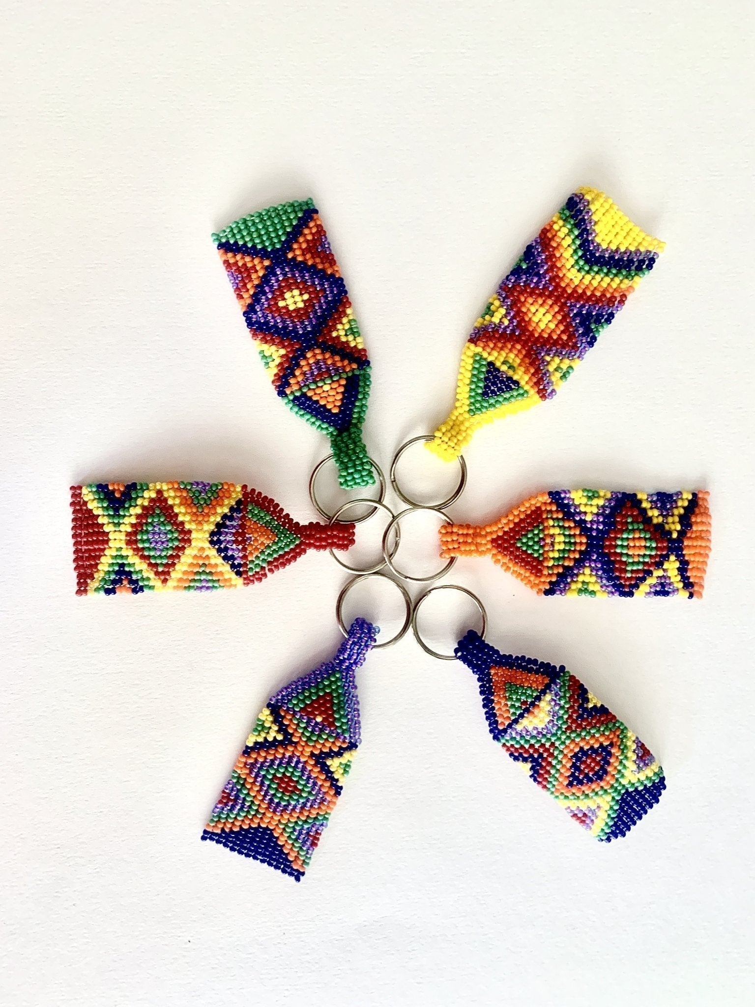 Handmade Limited Edition Bead Keyring Supporting South African Women | dmunderwear