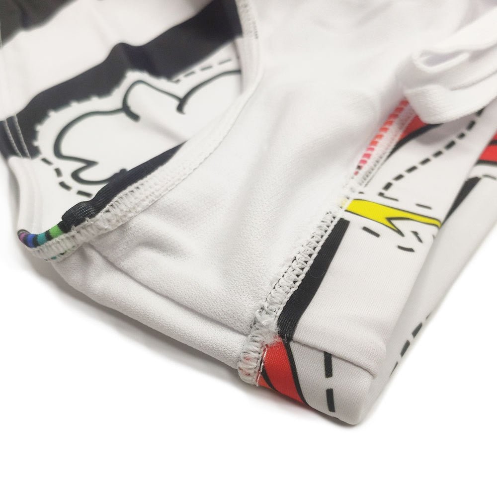 ORVLS Lips n' Kisses Swim Briefs | dmunderwear detail image 8
