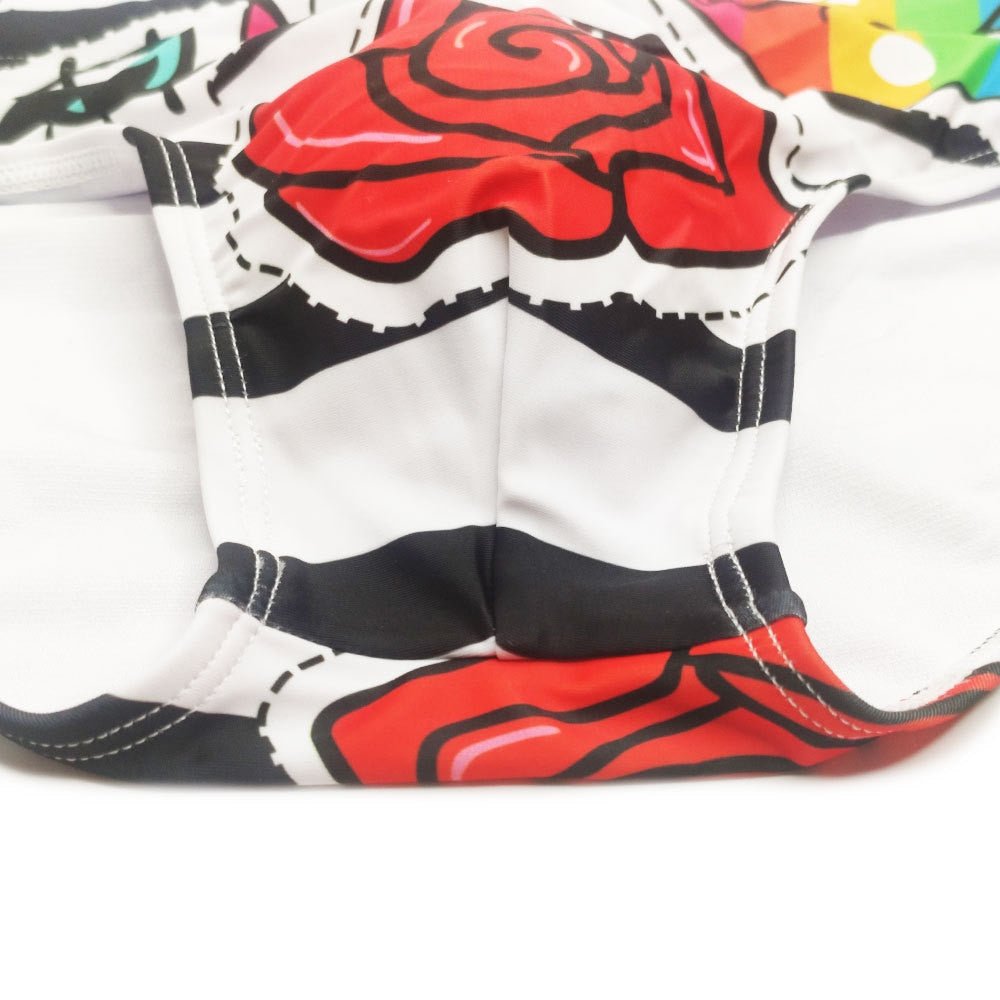 ORVLS Lips n' Kisses Swim Briefs | dmunderwear detail image 9