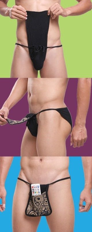 ORVLS Loin Cloth with Pocket | dmunderwear detail image 11
