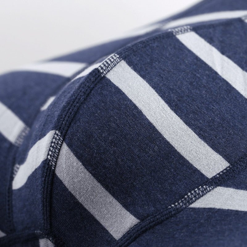 Long Boxer Briefs Striped 4-Pack | dmunderwear detail image 8