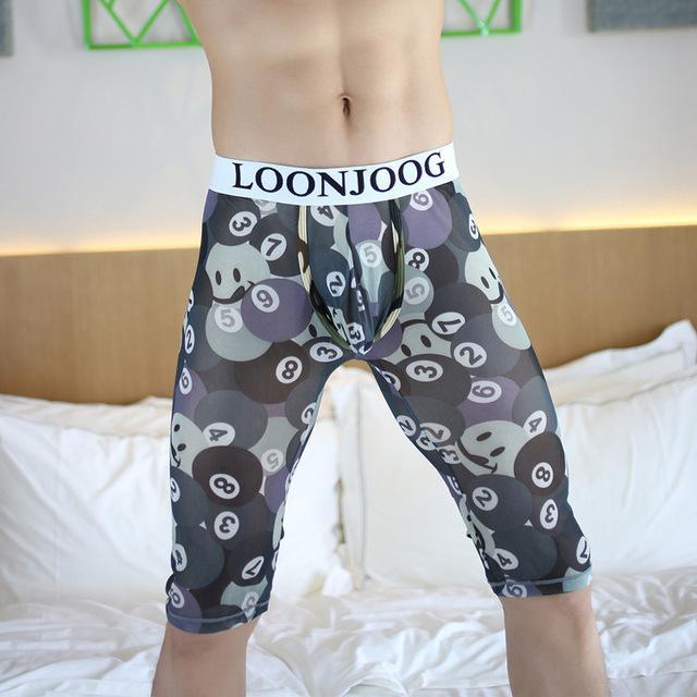 LoonJoog Mesh Knee High Long Johns | dmunderwear detail image 7