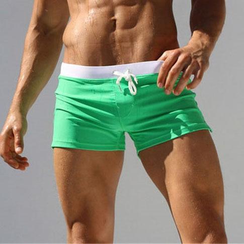 Square Cut Swim Trunks | dmunderwear detail image 6