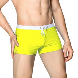 ORVLS Square Cut Swim Trunks | dmunderwear detail image 13