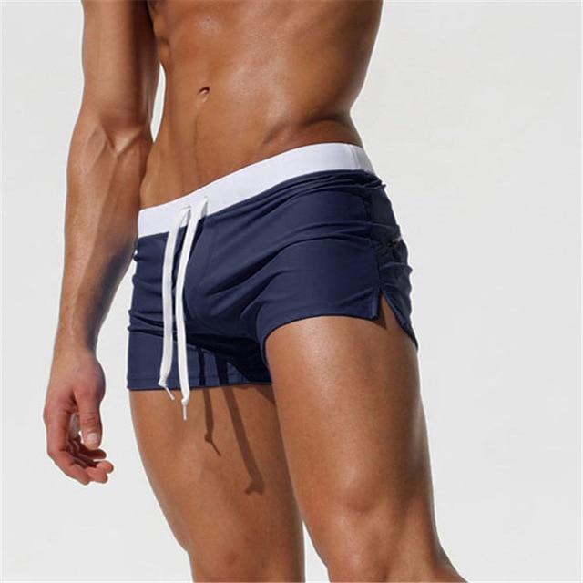 ORVLS Square Cut Swim Trunks | dmunderwear detail image 15