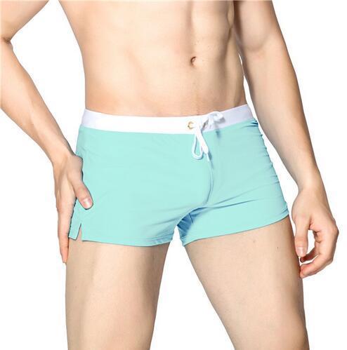 ORVLS Square Cut Swim Trunks | dmunderwear detail image 19