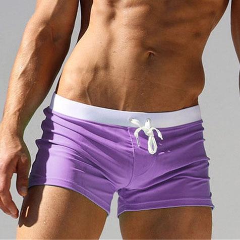 ORVLS Square Cut Swim Trunks | dmunderwear detail image 9
