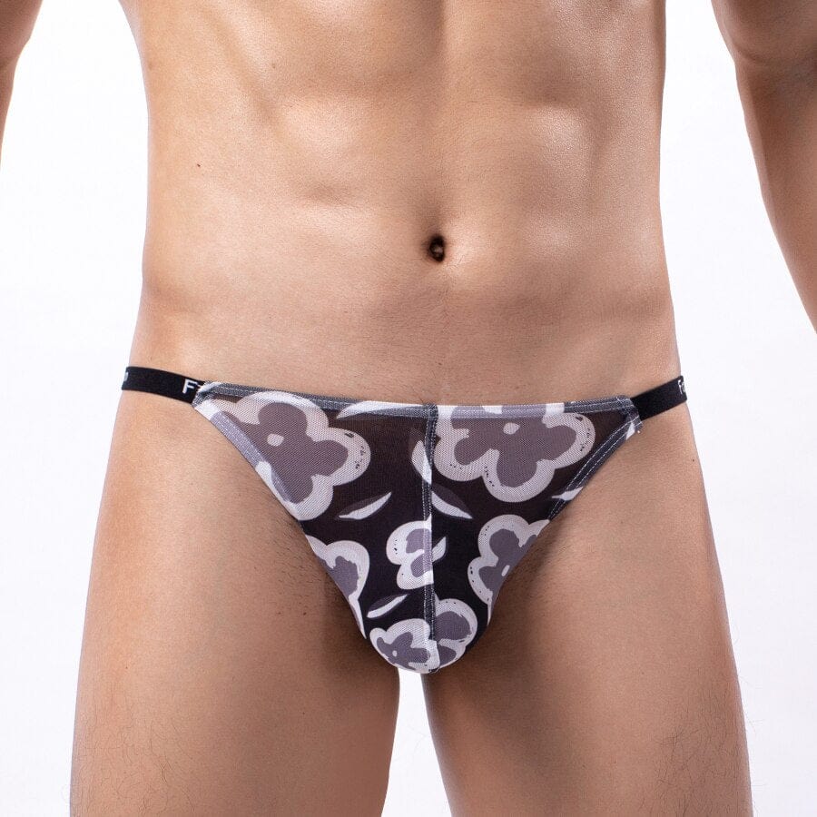 Loud Semi-Sheer Bikini | dmunderwear detail image 7