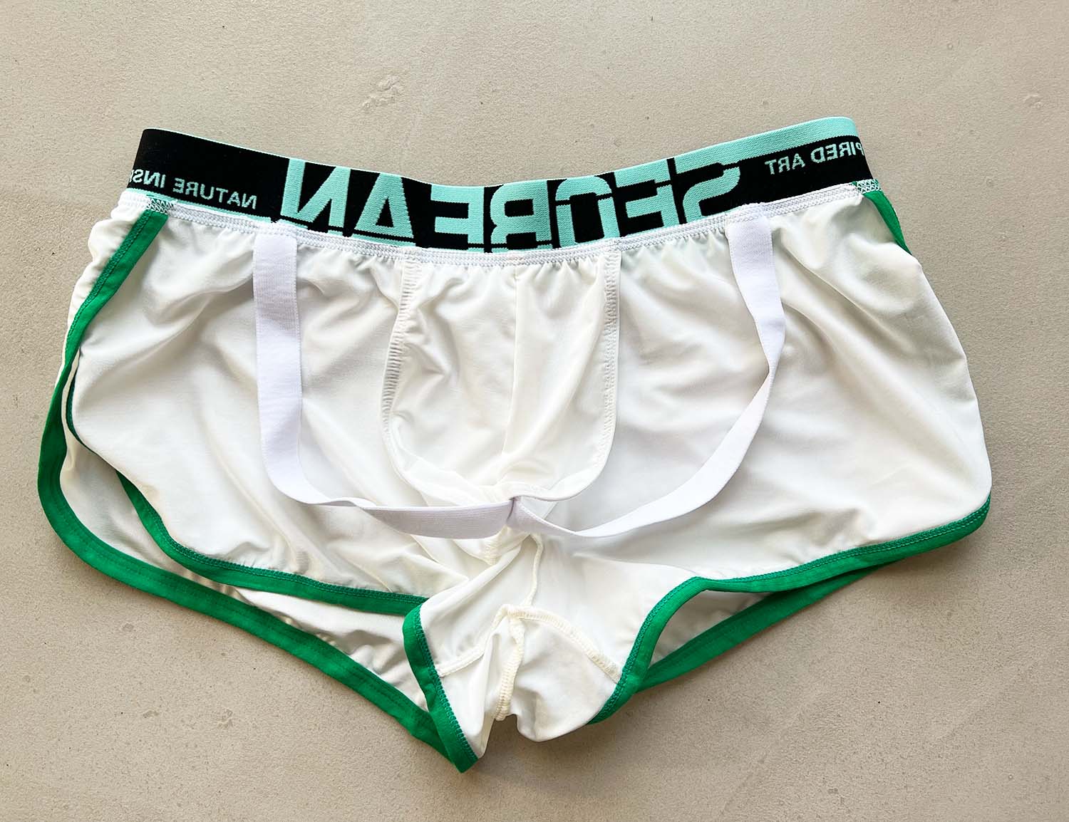 Lounge Split Trunks 220503 | dmunderwear detail image 4