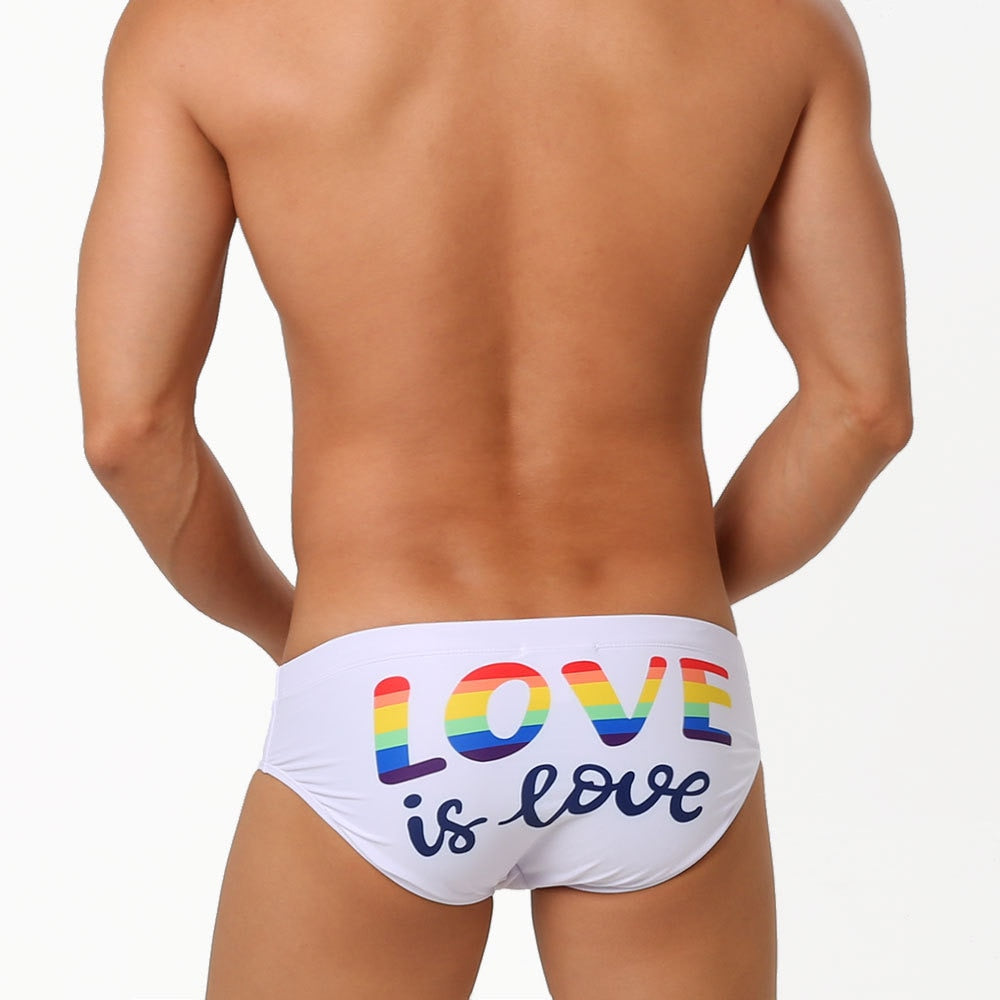 Love Is Love Swim Briefs | dmunderwear